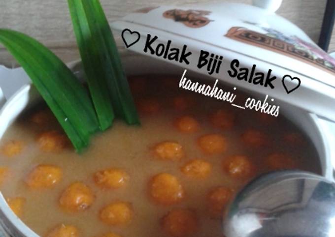 Langkah Mudah Memasak Resep Kolak Biji Salak (Ubi Orange)