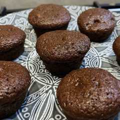Una foto de Muffins de cacao