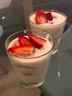 Una foto de Fresas con Crema Mejoradas