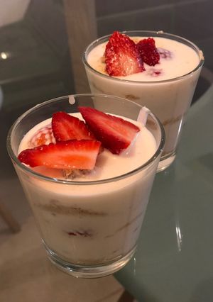 Una foto de Fresas con Crema Mejoradas