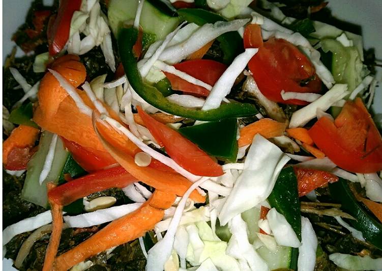 Easiest Way to Make Favorite Moringa salad(kwadon zogale)