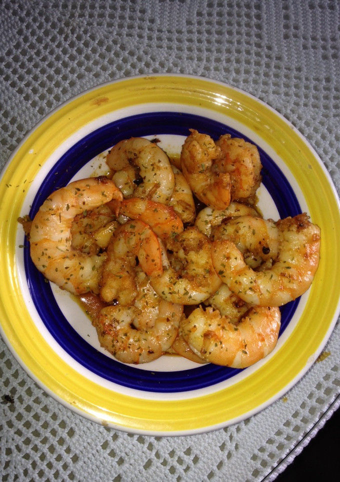 Una foto de Gambas al pilpil