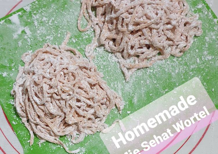 Siap Saji 73. Homemade Mie Sehat Wortel Enak dan Sehat