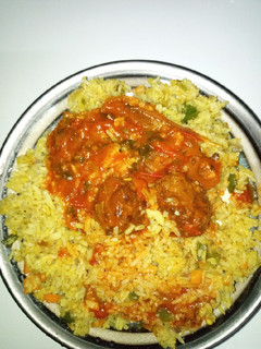 A picture of Vegetable rice.