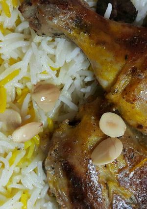 صورة لوصفة مندي الدجاج بالفرن
