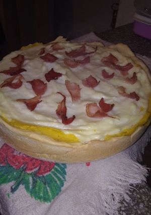 Una foto de Pastel de papa y zapallo