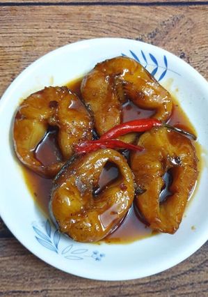 Hình của món Cá lóc kho tiêu#bepvang.