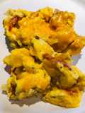 Roasted Red Pepper Scrambled Eggs 🍳