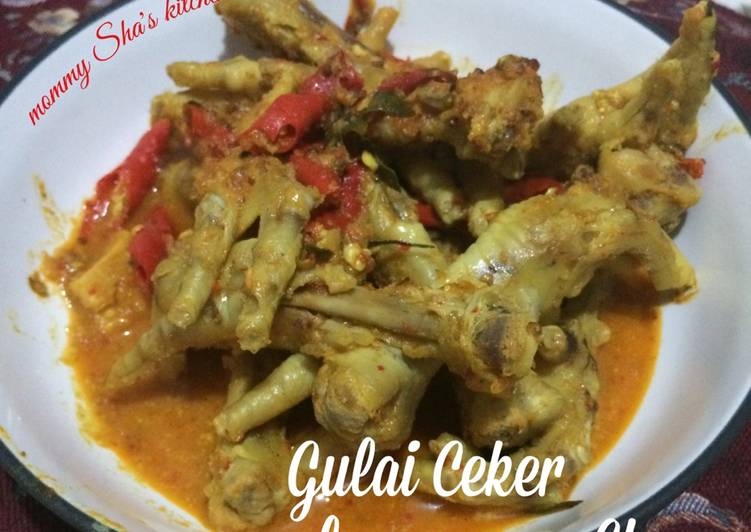 Bumbu Membuat Gulai Ceker Lezat