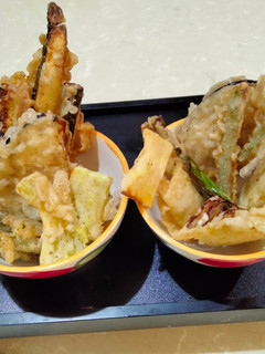 A picture of Vegetable Tempura (eggless).