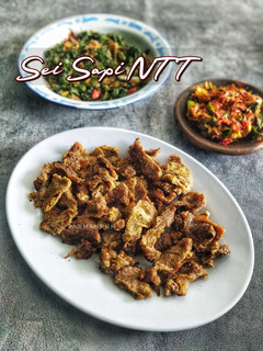 Foto resep Sei Sapi Sambal Lu'at Khas NTT Ala Rumahan