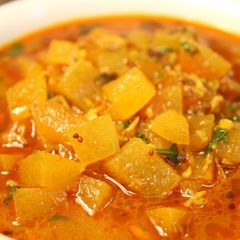 A picture of Leftover Watermelon Recipe - Watermelon Rind Curry.