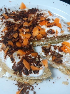Una foto de Carrot cake