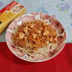 Spaghetti Tauge Bolognese-レシピのメイン写真