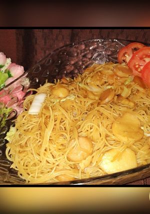 Foto resep Bihun Goreng Bakso Sosis