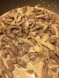 Beef Stroganoff