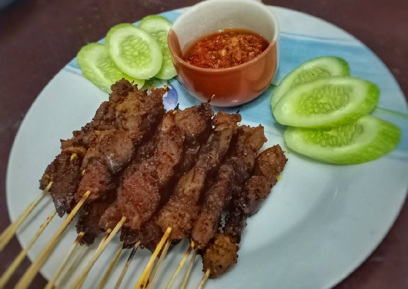 Sate ati ampela ayam