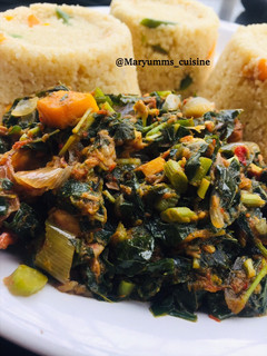 A picture of SPINACH SOUP&COUSCOUS by maryumms_cuisine.