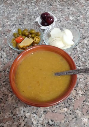 صورة لوصفة شوربه العدس