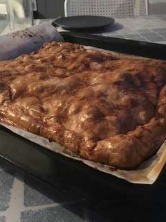 Una foto de Empanada de atún y pisto