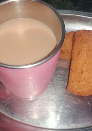 A picture of Masala tea.