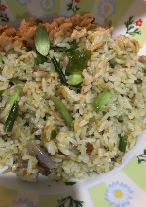 Foto resep Nasi Goreng Hijau