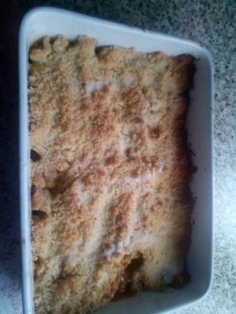 Recipe Apple &amp; Pear Crumble which Delicious