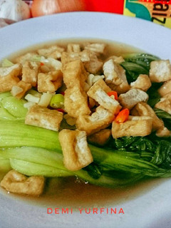 Foto resep Pokcoy Tahu Bawang Putih