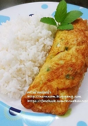 รูปของ ข้าวไข่เจียวกระเพราหมูสับ