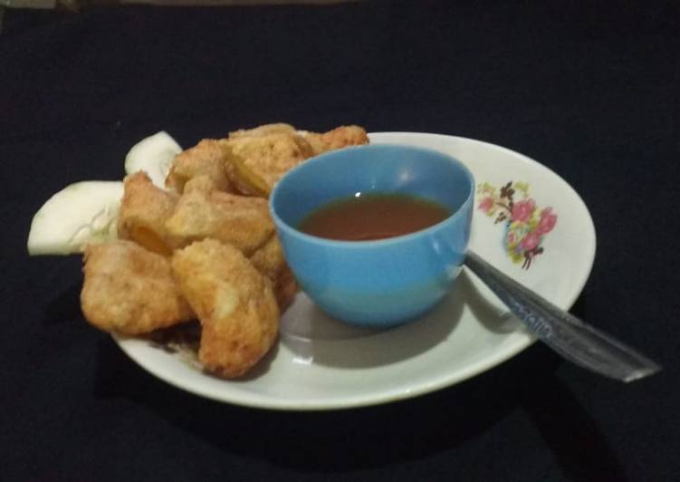 Pempek ikan tongkol