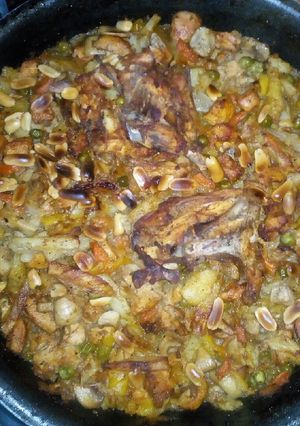 صورة لوصفة صينية دجاج بالخضار والفطر