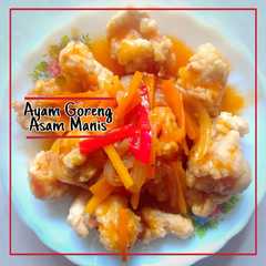 รูปของ Ayam Goreng Tepung Asam Manis