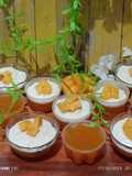 Puding Mangga dengan Vla Susu