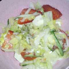 Una foto de Ensalada fresca y fácil