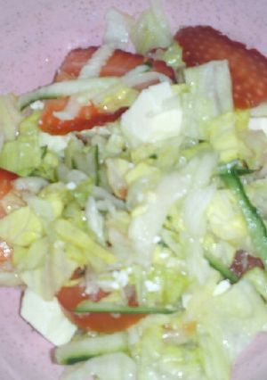 Una foto de Ensalada fresca y fácil
