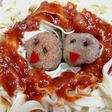 Tagliatelle con albóndigas en salsa napolitana