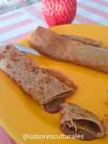 🍴Panqueque con harina de sorgo, integral y maicena 🥞