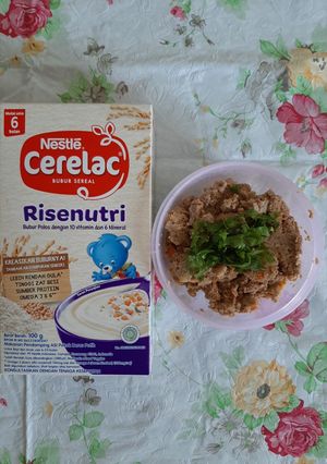 Foto resep Cerelac risenutri dengan tumis hati ayam