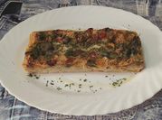 Una foto de pastel gamba