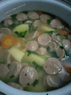 Foto resep Sup bakso makaroni