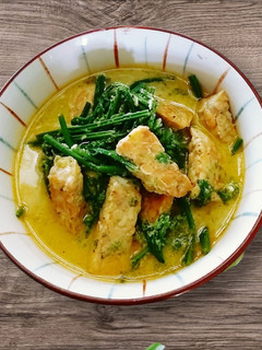 Foto resep Sayur kuah tempe campur pakis