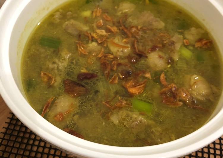Resep Soto daging ala2 simbok, Sempurna