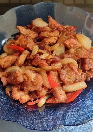 Foto resep Tumis Daging Babi