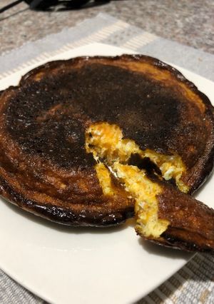 Una foto de Tortilla de huevo y zanahoria