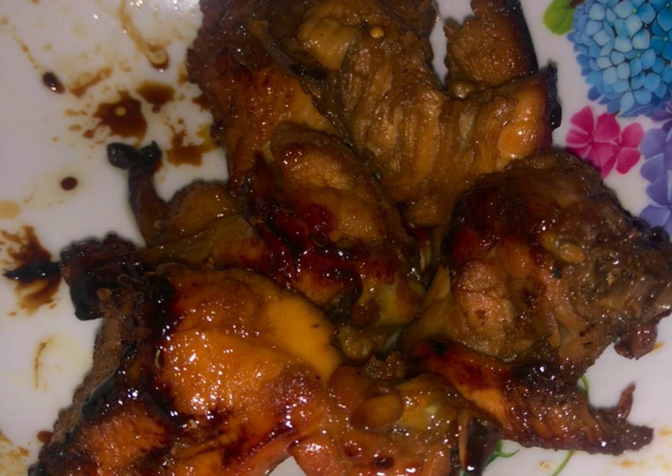 Ayam bakar madu teflon