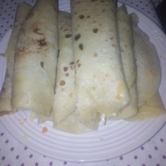 A picture of Vegetables roll pancake.