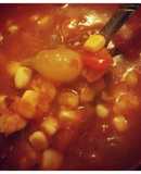Spicy Shrimp and Corn Soup