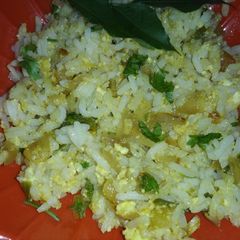 A picture of Tawa paneer fry rice.
