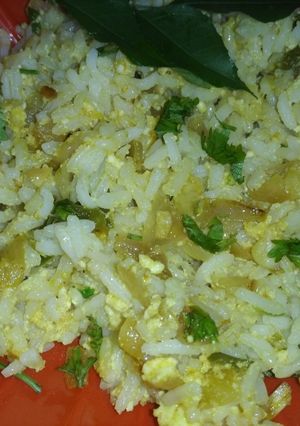 A picture of Tawa paneer fry rice.