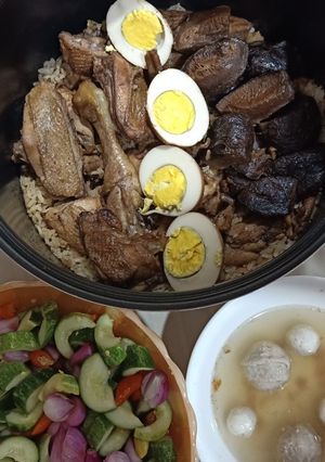 Foto resep Claypot chicken rice Anti ribet